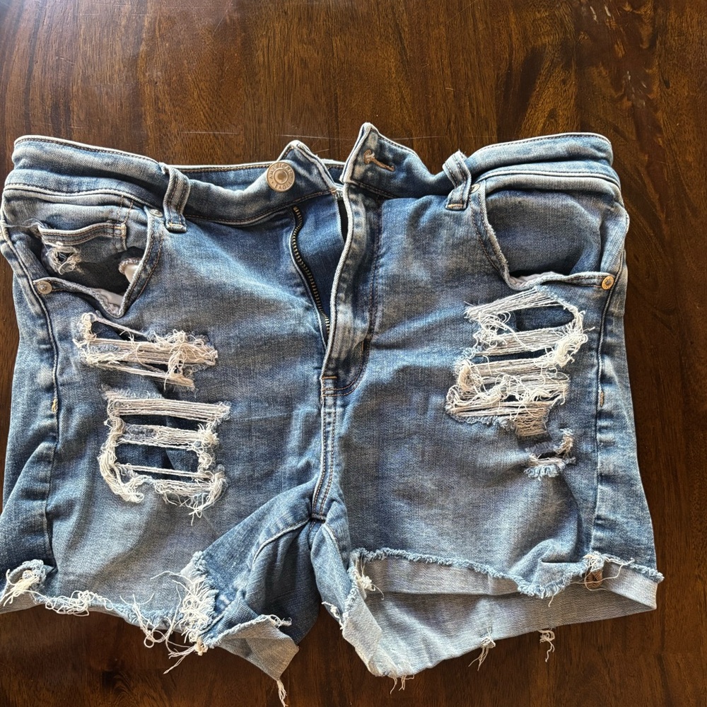 American Eagle Outfitters Dark Blue Denim Jeans next level stretch